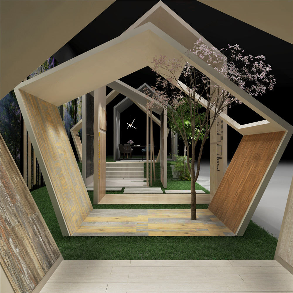 森林小木屋——本屆陶博會必須打卡的網(wǎng)紅展位！